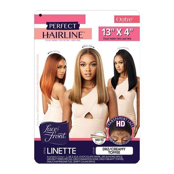 Outre Perfect Hairline Synthetic 13x4 Faux Scalp Lace Front Wig - LINETTE - Airhomei