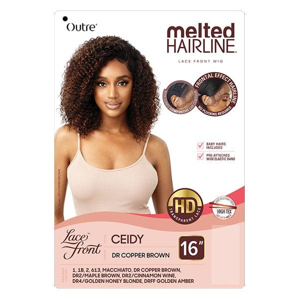 Outre Synthetic Melted Hairline HD Lace Front Wig - CEIDY - Clearance - Airhomei