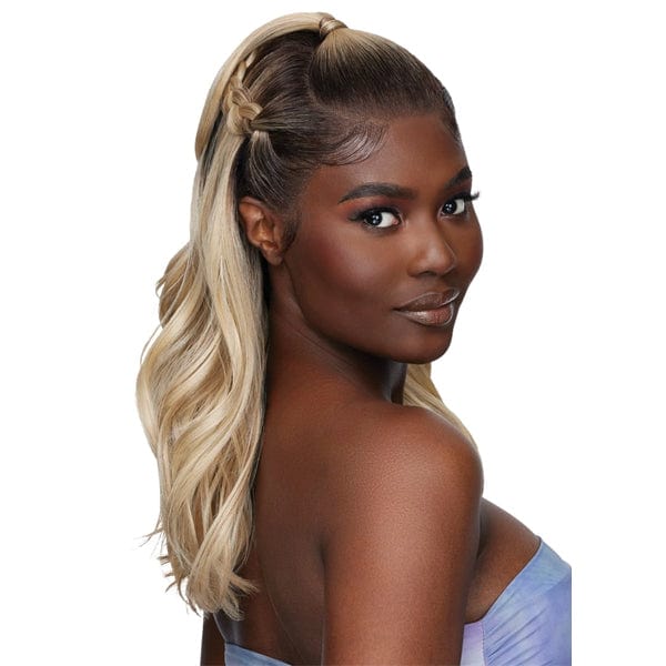 Outre Airtied Human Hair Blend Glueless 13X6 HD Lace Front Wig - HHB LOOSE BODY WAVE 18