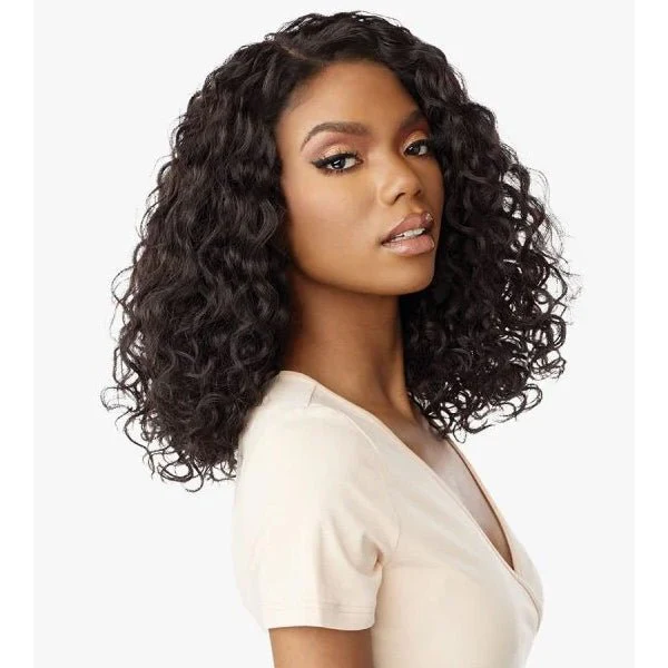 Sensationnel Kinky Edges Kinks & Co 13x6 HD Lace Front Wig - 13x6 KINKY NATURAL WAVE 14