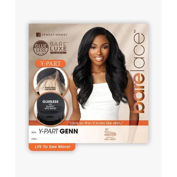 Sensationnel Barelace Synthetic Luxe Glueless Lace Front Wig - Y-PART GENN - Airhomei