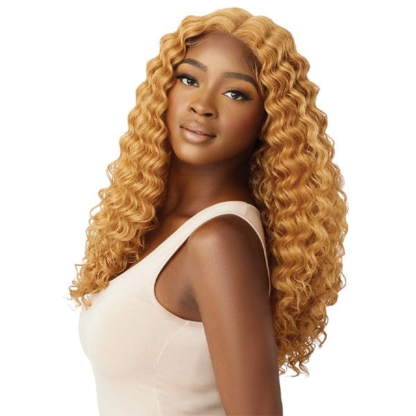 Outre Synthetic Swiss Wet & Wavy Lace Front Wig - YASHA - Airhomei