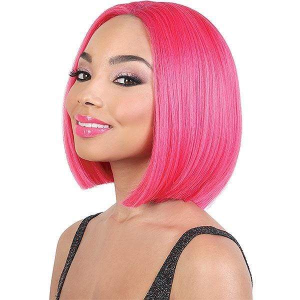 Motown Tress Let's Lace Deep Part Synthetic Swiss Lace Front Wig - LDP NEON2 - Clearance - Airhomei