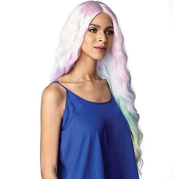 Sensationnel Shear Muse Synthetic Hair Empress Lace Front Wig - CIEL - Airhomei