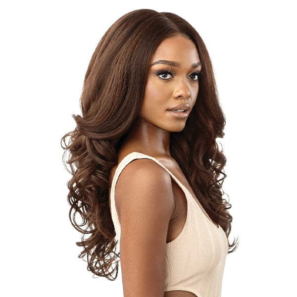 Outre Human Hair Blend 360 Lace Front Wig - KALINDA - Airhomei