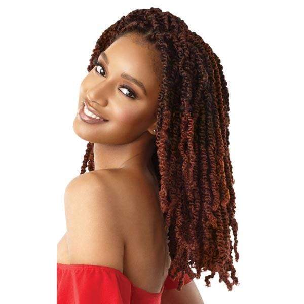 Outre Synthetic X-Pression Twisted Up Crochet Braid - WAVY BOMB TWIST 12-18