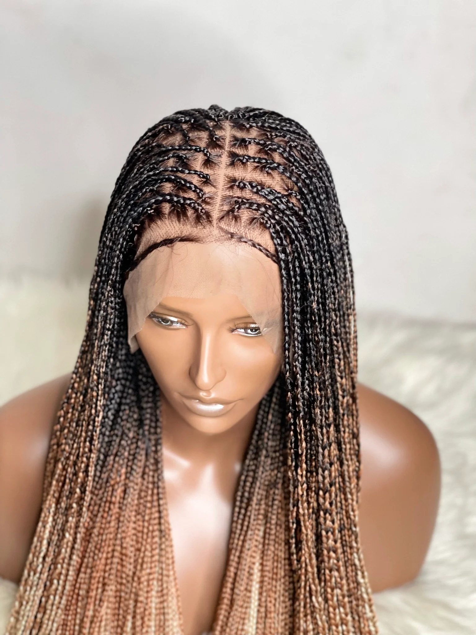 Ombre knotless braids - Airhomei