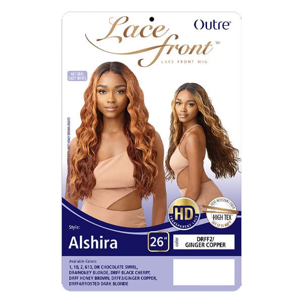 Outre Synthetic Swiss HD Lace Front Wig - ALSHIRA - Airhomei