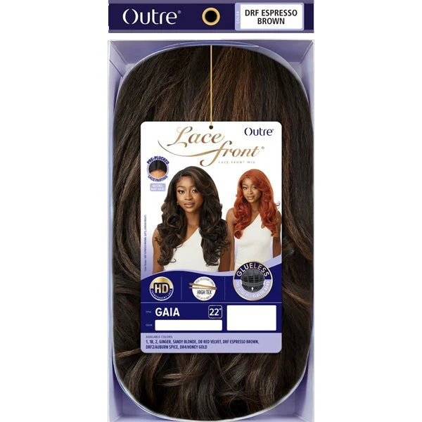 Outre Synthetic Swiss HD Lace Front Wig - GAIA - Airhomei