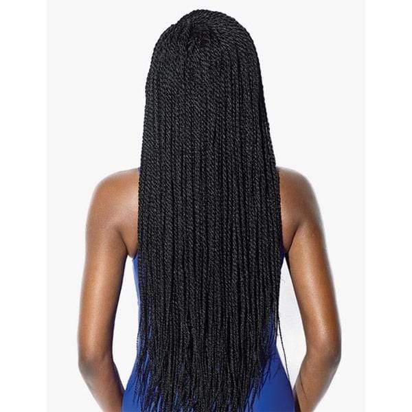 Sensationnel Cloud9 Ruwa 4x4 Swiss Braided Lace Front Wig - SENEGAL TWIST 32