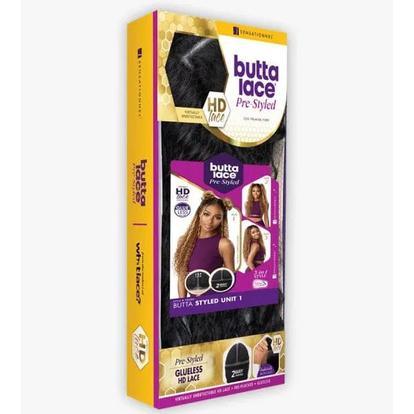 Sensationnel Synthetic Pre-styled HD Lace Front Wig - BUTTA STYLED UNIT 1 - Airhomei